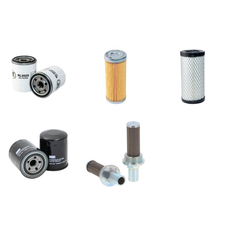 YANMAR SV 08-1A Filter Service Kit w/Yanmar 2TE67LBV3 Eng.   YR  2015-