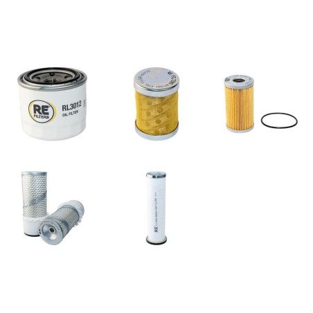 Filter Kit for Yanmar V4-1 Air Oil Fuel Filters with Yanmar Engine