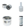 Filter Kit for Yanmar VIO35-2 with Yanmar 3Tnv82A-Xbva Engine 2006-Air Oil Fuel