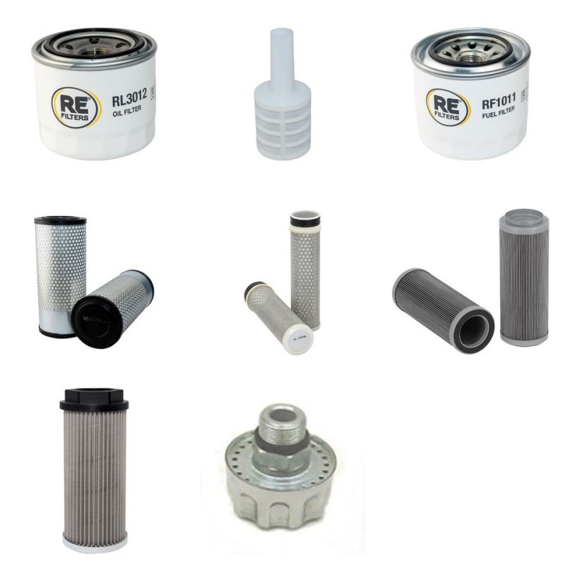 Filter Kit for Yanmar VIO35-5 with Yanmar Engine Year 2012-