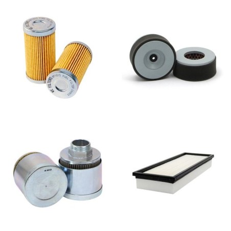 YANMAR YDG 25 HVS Filter Service Kit w/Yanmar Eng. 2008-