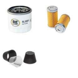 Filter Kit for Yanmar Marine 3GM30 with 3 CYL Engine 27 CH