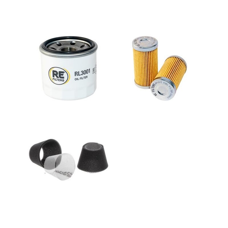 YANMAR MARINE 3 GM 30 Filter Service Kit w/3 CYL  Eng.     27 CH