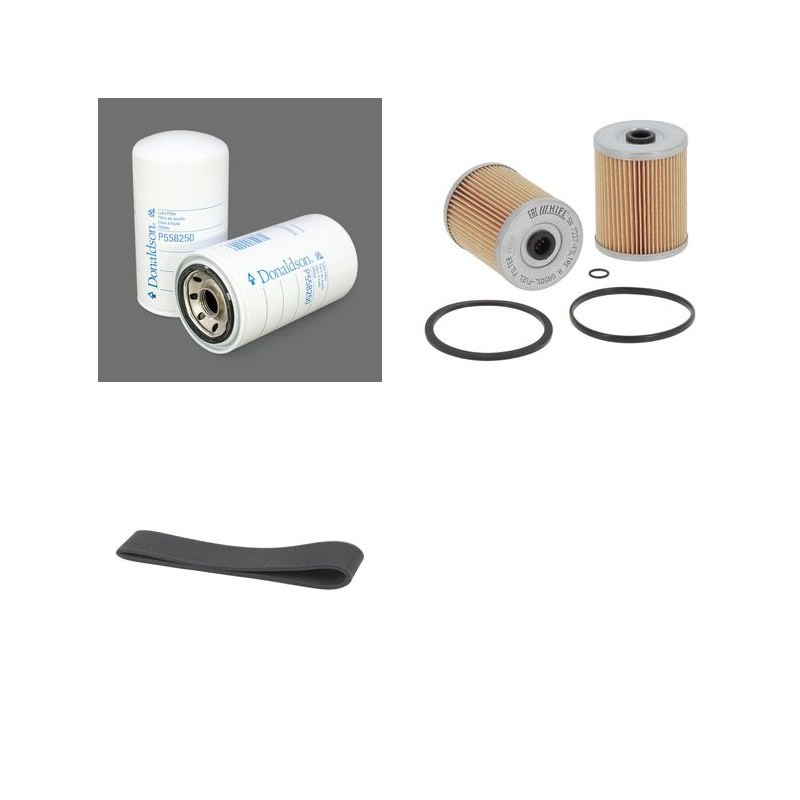 YANMAR MARINE 4 LH-DTE Filter Service Kit w/4 CYL 3.455L Eng.     170 CH