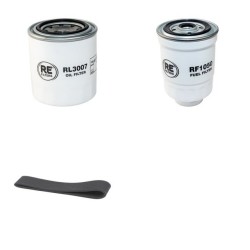 YANMAR MARINE 4 LH-HTE Filter Service Kit w/4 CYL 3.455L Eng.     140 CH