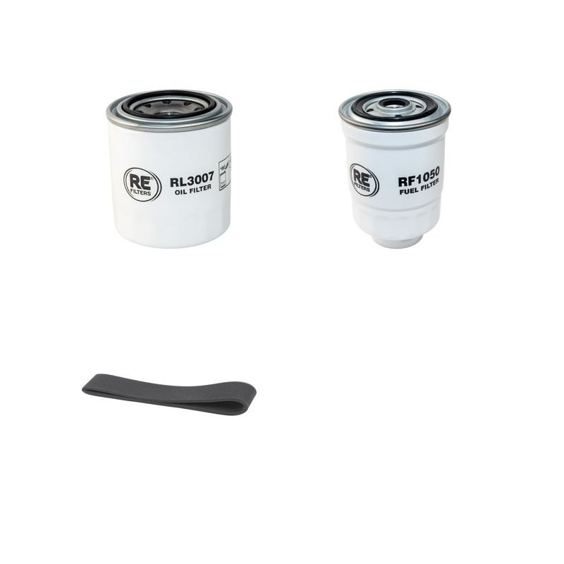 Filter Kit for Yanmar Marine 4LH-HTE with 4 CYL 3.455L Engine 140 CH