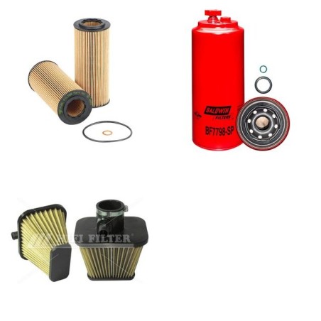 Filter Kit for Yanmar Marine 6BY260 Year 2011-