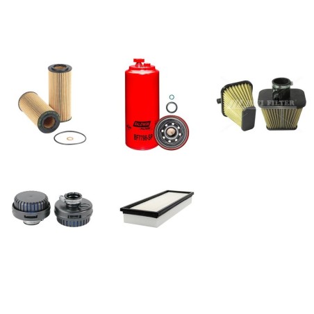 Filter Kit for Yanmar Marine 6BY2260Z Year 2011-