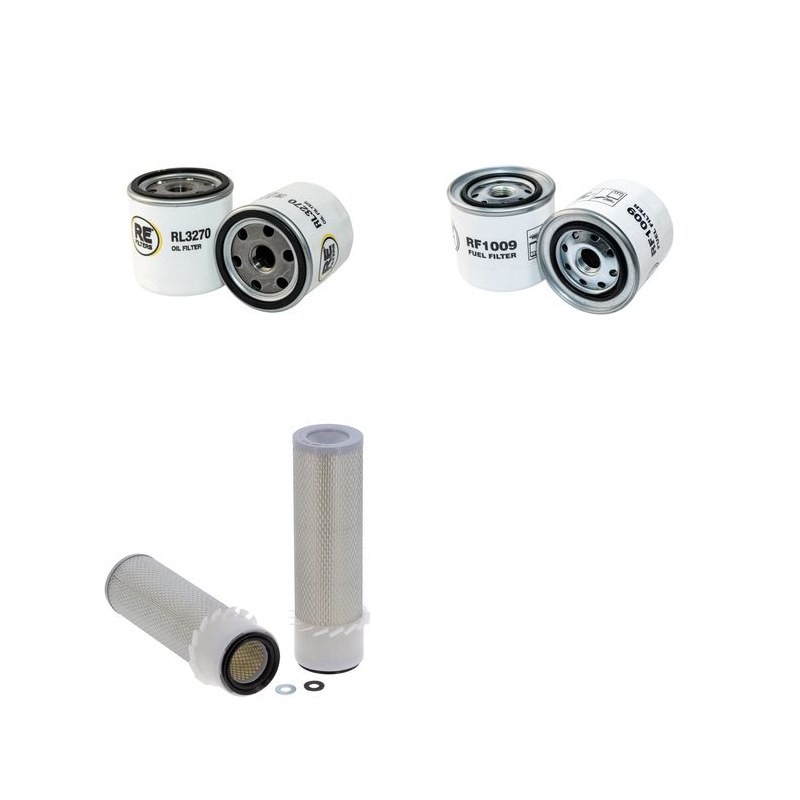 YGRI Y 22 Filter Service Kit Air Oil Fuel Filters w/Perkins  Eng.