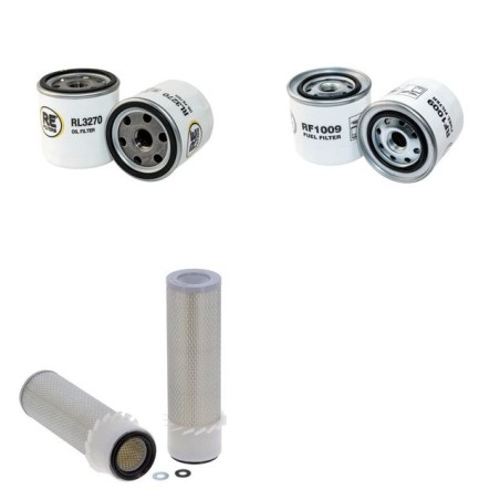 YGRI Y 22 Filter Service Kit Air Oil Fuel Filters w/Perkins  Eng.