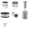 YNO 135 Filter Service Kit w/Kubota D1105 Eng.