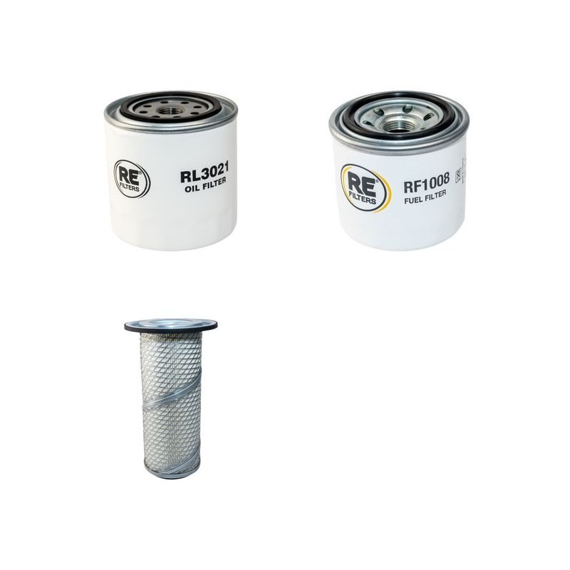 YNO 135 Filter Service Kit Air Oil Fuel Filters w/Kubota D1105 Eng.