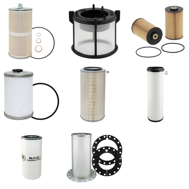 YORK 220 D Filter Service Kit w/MERCEDES OM441LA Eng.