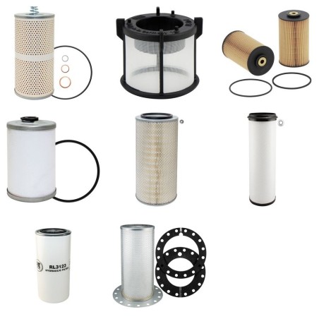 YORK 220 D Filter Service Kit w/MERCEDES OM441LA Eng.