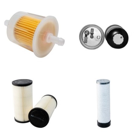 YOUNGMANN ECOLITE T Filter Service Kit Air Oil Fuel Filters w/Hatz 1B20 Eng.   YR  2013
