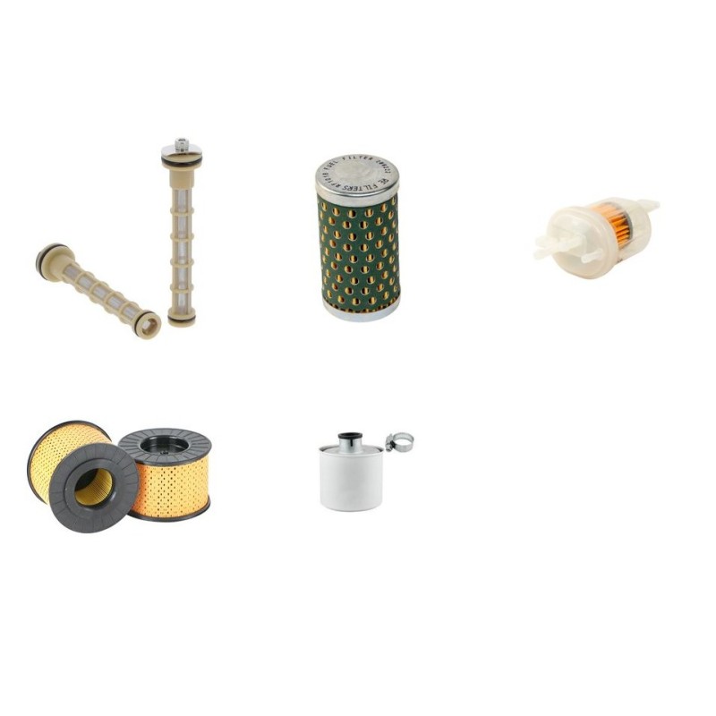 YSM HGDC 3.8 HE Filter Service Kit w/Hatz 1B30-2 Eng. 2016