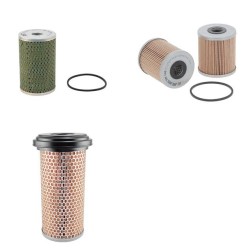 BUEHRER OF 18 A 4X4 Filter Service Kit Air Oil Fuel Filters w/FORD 592E Eng.   YR  1966-1969 54CH