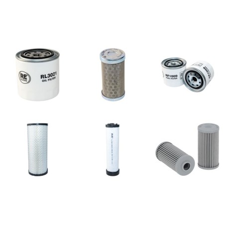 YUCHAI YC 35-8 Filter Service Kit w/Kubota V2403-MDI Eng.   YR  2012