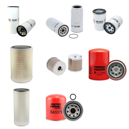 YUTONG ZK 6118 HA-3 Filter Service Kit w/CUMMINS C300-20 Eng.   YR  2008