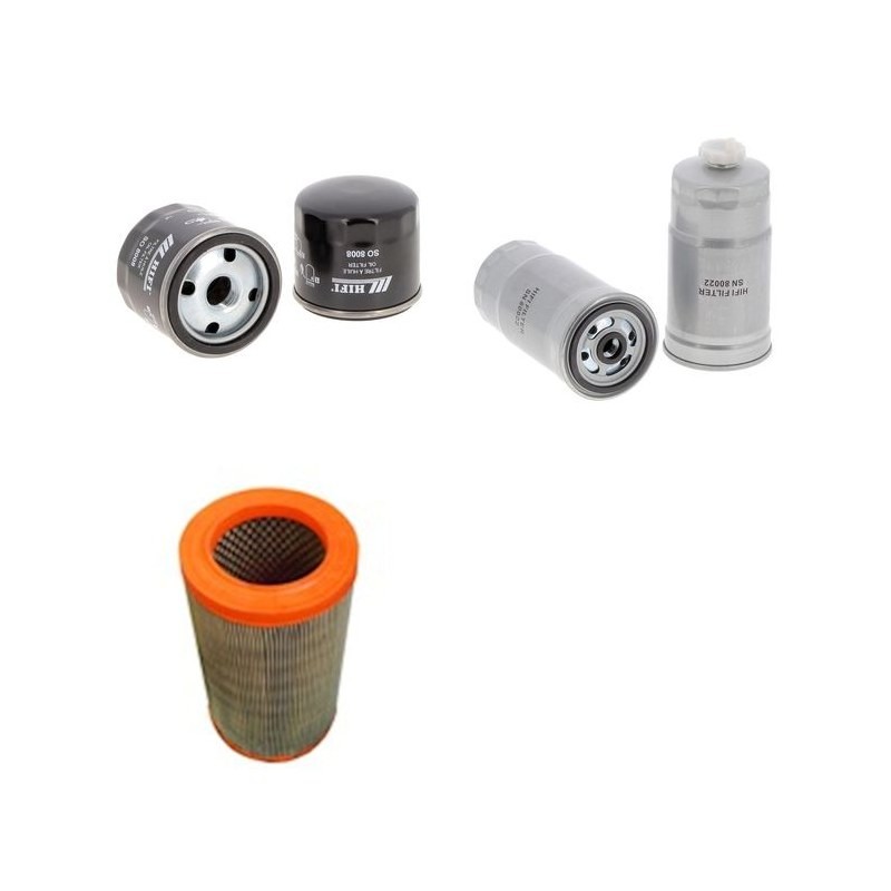 ZASTAVA 10 1.9 D Filter Service Kit      YR  02.06- 85 CH