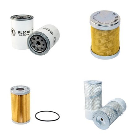 ZAUGG SNOW BEAST Filter Service Kit Air Oil Fuel Filters w/Kubota V2203T Eng.