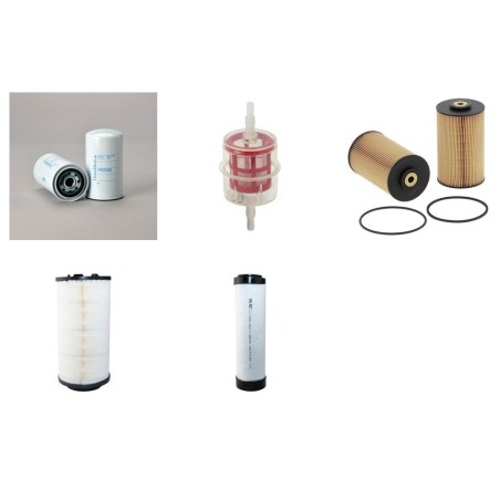 ZETOR 135 FORTERRA II Filter Service Kit Air Oil Fuel Filters w/ZETOR  Eng.   YR  2002- 135CH