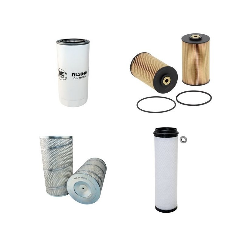 ZETOR 10540 Filter Service Kit Air Oil Fuel Filters