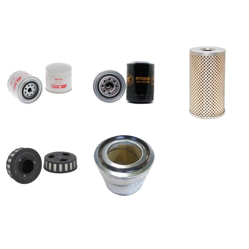 ZETOR 12045 Filter Service Kit w/ 6CYL Eng.