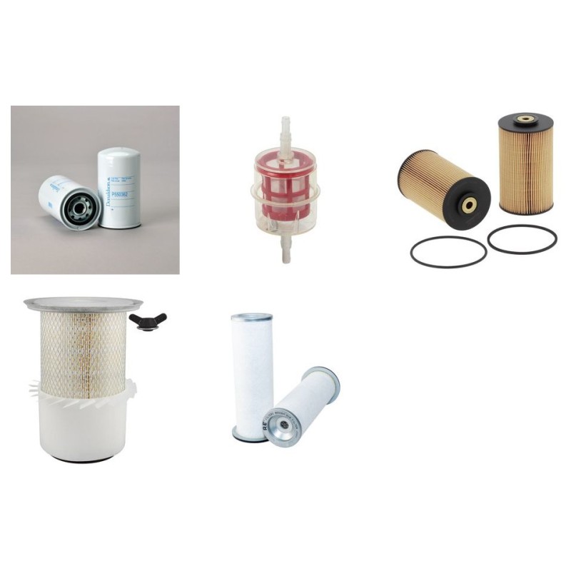 ZETOR 7441 PROXIMA Filter Service Kit Air Oil Fuel Filters w/ZETOR 1105 Eng.     72CH