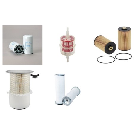 ZETOR 7441 PROXIMA Filter Service Kit Air Oil Fuel Filters w/ZETOR 1105 Eng.     72CH
