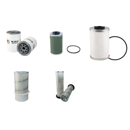 ZETOR 8245 Filter Service Kit Air Oil Fuel Filters