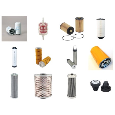 ZETOR 8421 PROXIMA Filter Service Kit w/ZETOR  Eng.