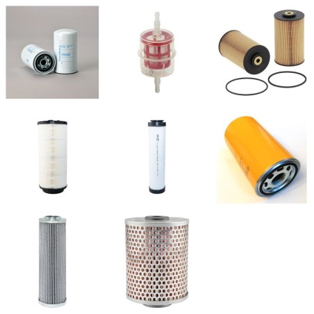 ZETOR 8441 PROXIMA Filter Service Kit w/ZETOR 1205 Eng.     82CH