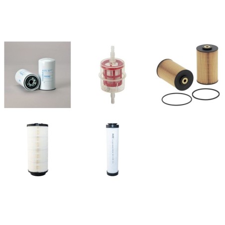 ZETOR 8441 PROXIMA Filter Service Kit Air Oil Fuel Filters w/ZETOR 1205 Eng.     82CH