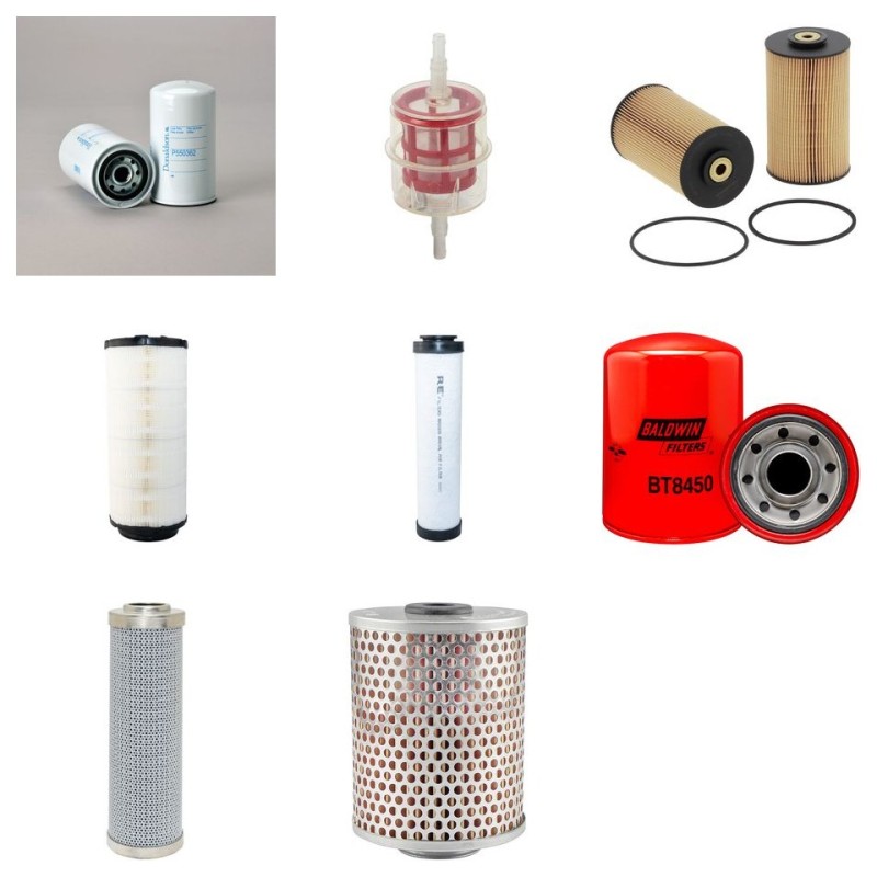 ZETOR 85 PROXIMA POWER Filter Service Kit w/ZETOR  Eng.