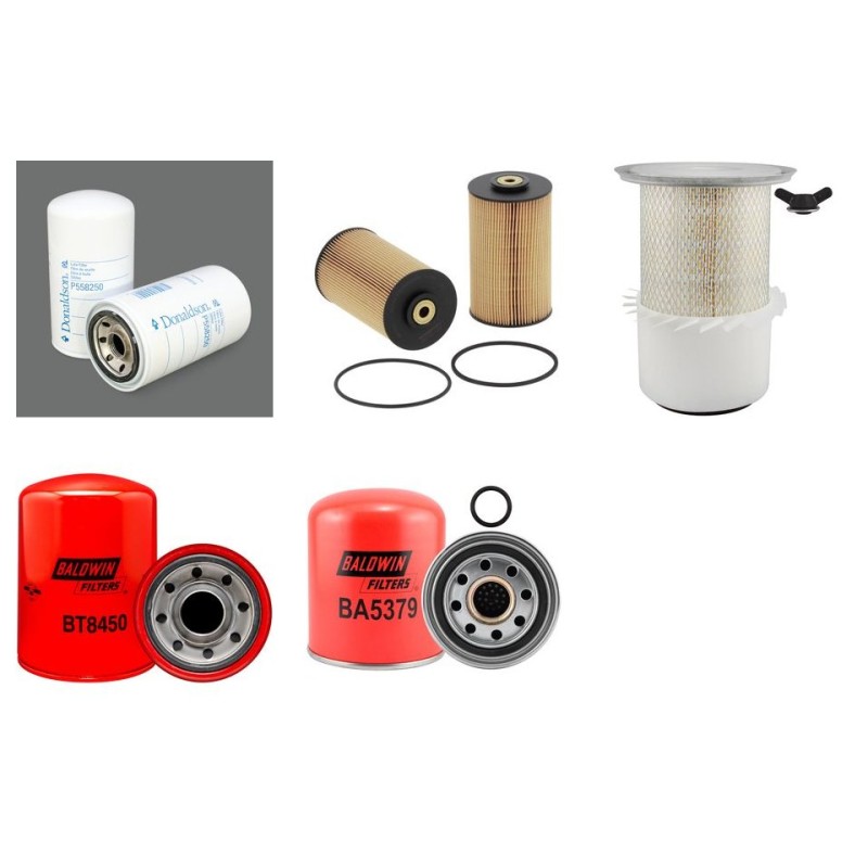ZETOR 8541 PROXIMA Filter Service Kit w/ZETOR 1205 Eng.