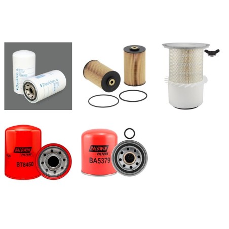 ZETOR 8541 PROXIMA Filter Service Kit w/ZETOR 1205 Eng.