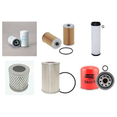 ZETOR 8641 FORTERRA Filter Service Kit
