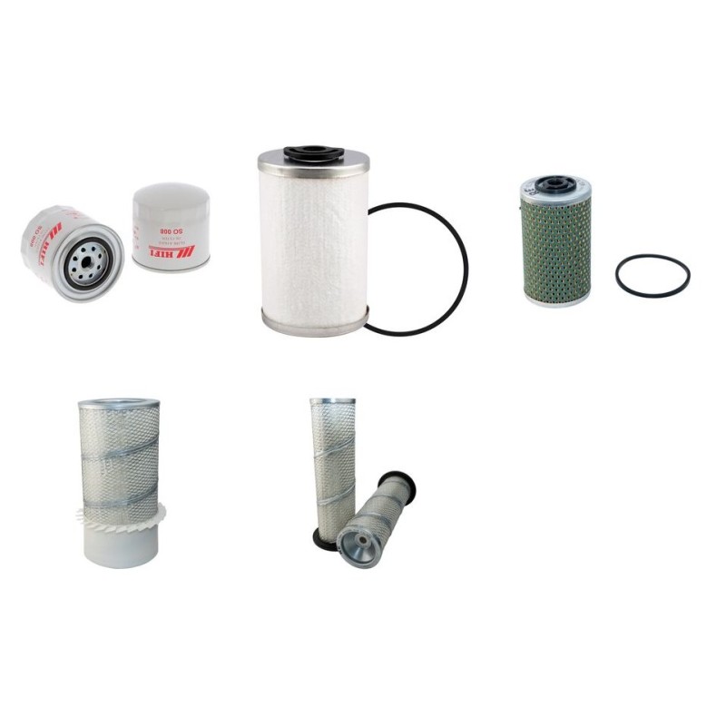 ZETOR 9245 Filter Service Kit Air Oil Fuel Filters