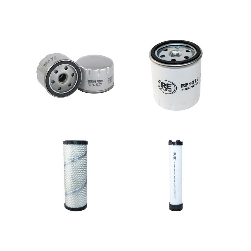 ZETTELMEYER ZL 302 Filter Service Kit Air Oil Fuel Filters w/Deutz F2L1011F Eng.   YR  2008-