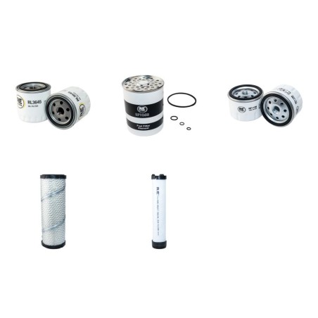 ZETTELMEYER ZL 302 C Filter Service Kit Air Oil Fuel Filters w/Deutz F4M1008 Eng.