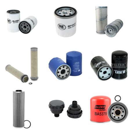 ZETTELMEYER ZL 402 Filter Service Kit w/Deutz F3L1011 Eng.