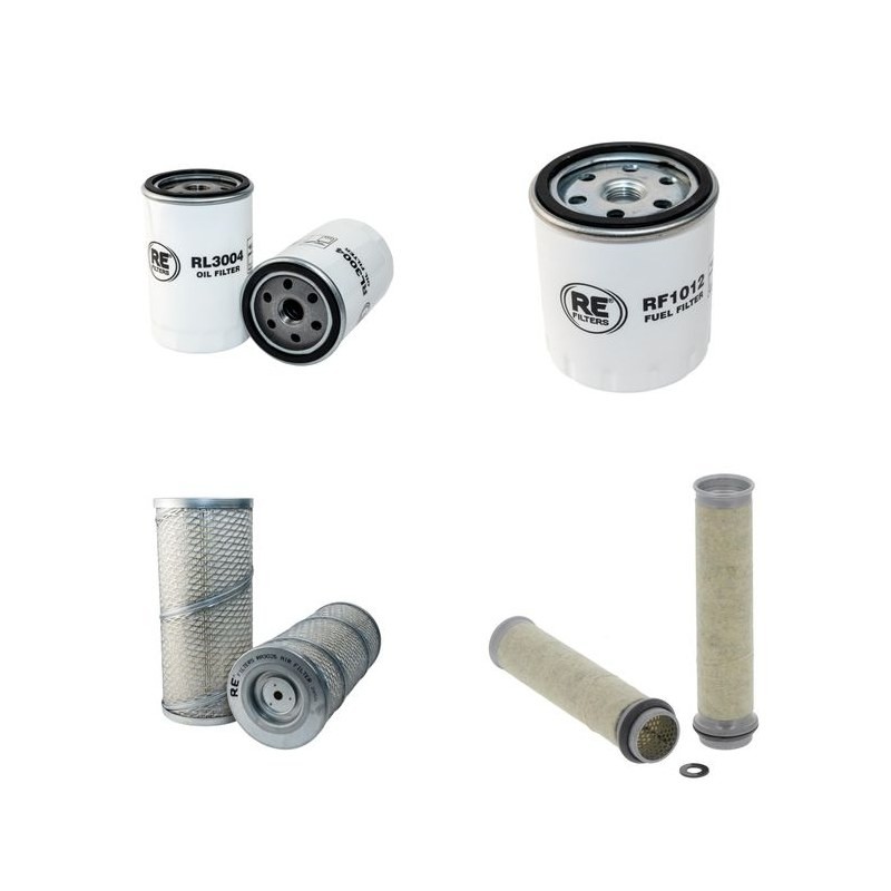 ZETTELMEYER ZL 402 Filter Service Kit Air Oil Fuel Filters w/Deutz F3L1011 Eng.