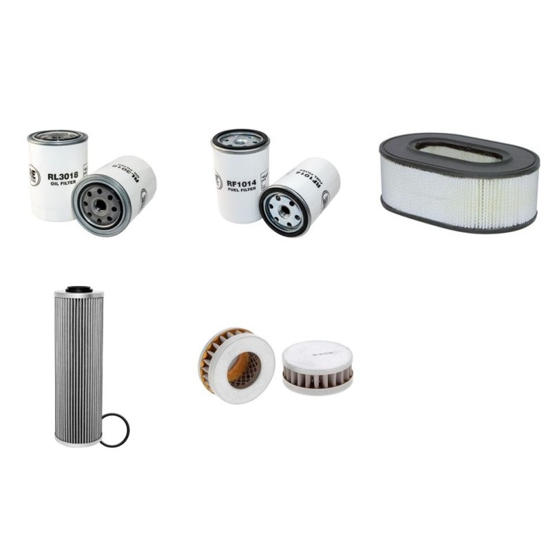 ZETTELMEYER ZL 501 Filter Service Kit w/HATZ 3L30Z Eng.