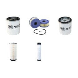 ZETTELMEYER ZL 502 CP Filter Service Kit Air Oil Fuel Filters w/Deutz BF4L1011 Eng.