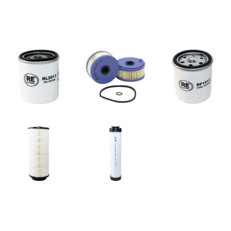 ZETTELMEYER ZL 502 CP Filter Service Kit Air Oil Fuel Filters w/Deutz BF4L1011 Eng.