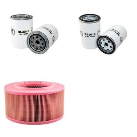 ZETTELMEYER ZL 601 F Filter Service Kit Air Oil Fuel Filters w/HATZ 3L30 Eng.