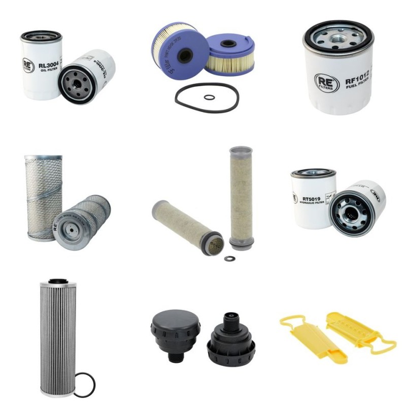 ZETTELMEYER ZL 602 Filter Service Kit w/Deutz BF4L1011T Eng.   YR  -95