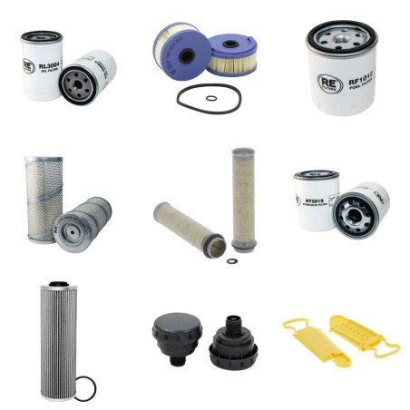 ZETTELMEYER ZL 602 Filter Service Kit w/Deutz BF4L1011T Eng.   YR  -95