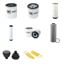 ZETTELMEYER ZL602 Filter Service Kit w/Deutz BF4L1011FT Eng.